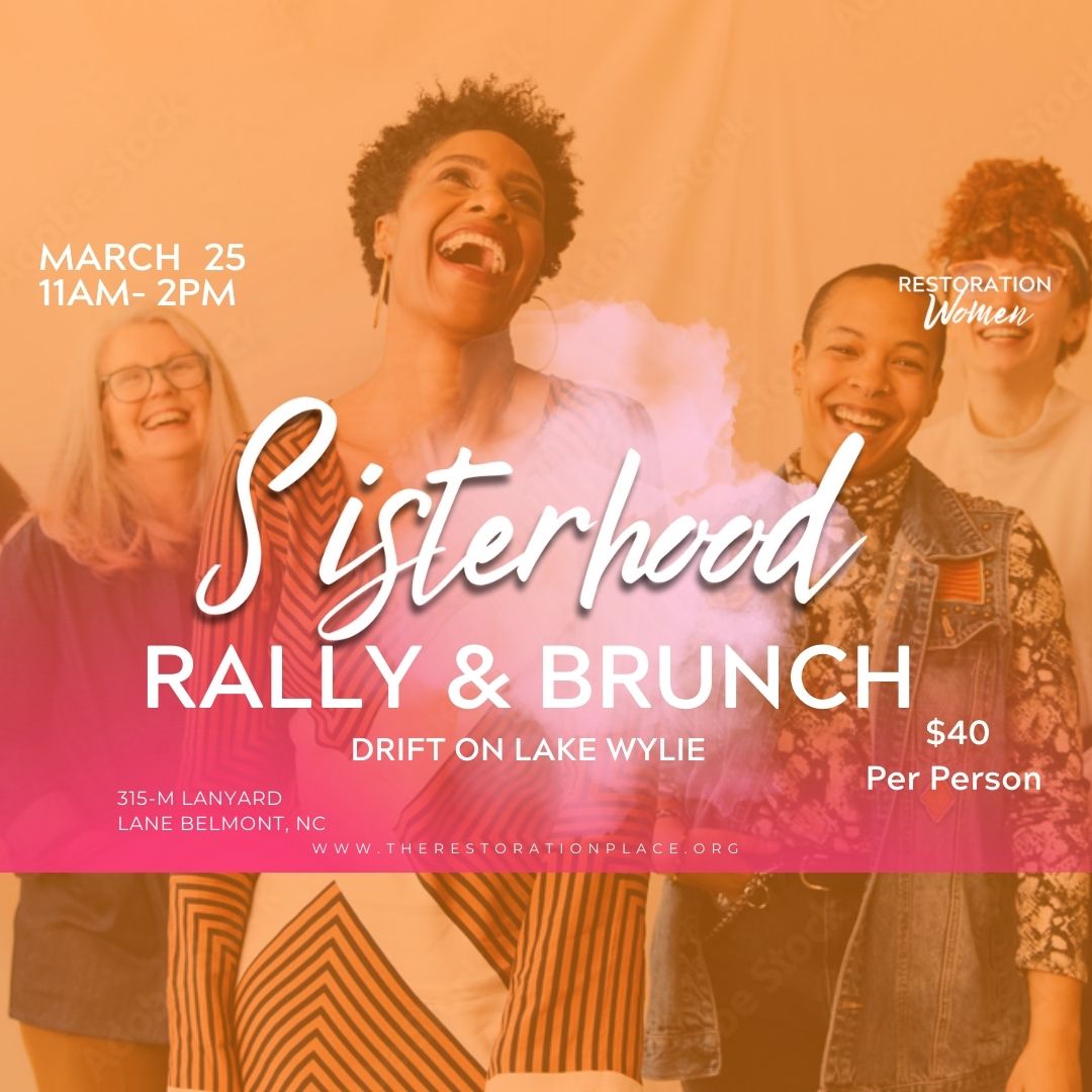 Sisterhood Rally Brunch at Lake Wylie with The Restoration Place Church in North Carolina